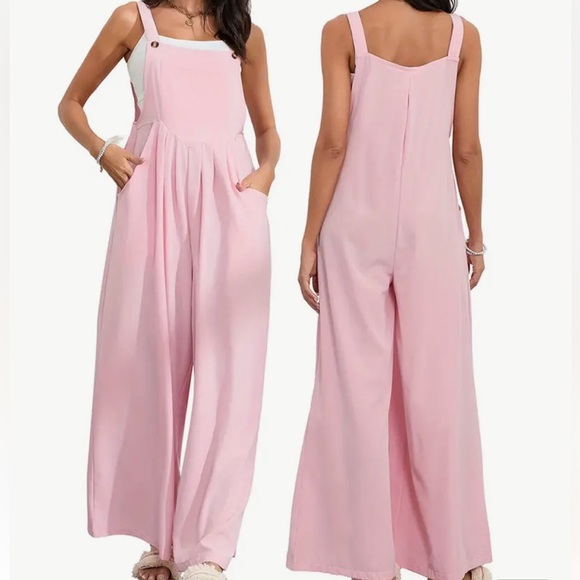 Wide leg coveralls - Picture 3 of 9